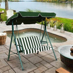 ZUN 2-Seat Patio Swing Chair with awning 75051106
