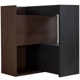 32.5''-58.8'' Extendable & Rotating Shoe Cabinet with 1 Drawer, 90-Degree Corner Cabinet, N845P261744D