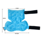 Relieve Shoulder Pain with Hot Cold Ice Pack Wrap - Reusable Compression Brace for Sports Injuries, 09766751