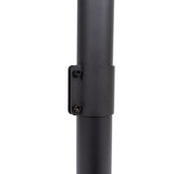 Mobile TV Stand on Wheels, Height Adjustable Tilt Rolling TV Stand with Media Shelf for 23-60 inch 45696785