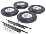 All Terrain Solid Never Flat Tires Wheel Kit for Honda Generator EU3000is 06423-ZS9-020AH 28140204