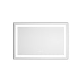 36 x 24 Inch LED Bathroom Mirror with Front and Backlight, Wall Mounted Vanity Mirror with Aluminum W2287P309229