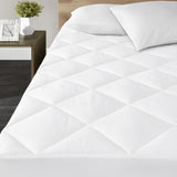 300 Thread Count Cotton Sateen Waterproof Mattress Pad B03595083