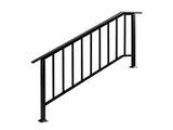 Handrails for Outdoor Steps Fits 4 to 5 Steps 14976189