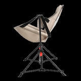 Hammock Camping Chair, Folding Portable Rocking Chair, Aluminum Alloy Adjustable Back Swinging Chair 01230280