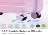 20"/24"/28" 3 pcs/set in PC Spinner Wheel Luggage, Carry on Suitcase, With Gradient Color and W2787P353558