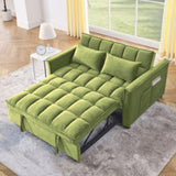 Sleeper Sofa, Convertible Sofa, Recliner, Bed, 3-in-1, 3-Position Adjustable Backrest, 2-Seater W1853P255670
