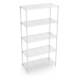 ZUN 5 Tier Shelf Wire Shelving Unit - 5T-1636-W-LKJ, 72H W1550131996