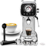 20 Bar Compact Espresso Machine with Milk Frother, Dual Shot Options, ESE Pod Compatibility, W1002P292362