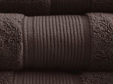 100% Cotton 8 Piece Antimicrobial Towel Set B03599317