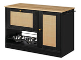 Feeding station with 2 lockers, pet feeding station with 2 elevated dog bowls, side hooks, W1687P246775