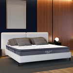 ZUN 14 in. Hybrid Plush Queen Size Foam Mattress, Soft Polyester Knit Cover, Multi-Layer Foam Mattress, B011P203028