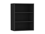 Wall Cabinet 36" H, 3 shelves, Black B097P250922