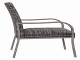 2PC Outdoor Dining Chair, Hand -painted frame, water washed cotton Seat for Garden, Backyard, W3990P436954