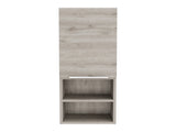 Light Grey 2-Shelf Bathroom Cabinet B06280563