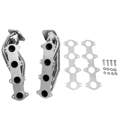 ZUN Exhaust Manifold Shorty Headers for Ford F-150 Heritage 2004, F-150 5.4L 04-10 91548376