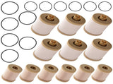 6pcs Fuel Filter fit for Ford F-650 F-750 LCF 4.5L V6 Diesel engines FD4616 P550527 51539788