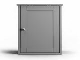 Gray P2 MDF painted finish, 34.6*20*50cm, single door with one shelf, bathroom vanity 66510288