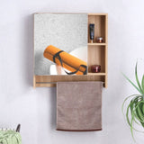 Bathroom Mirror Cabinet Wall Mounted,Medicine Cabinet,Over The Toilet Storage Cabinet with Shelves W3226P278933