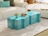 Puzzle Art Side Table, Modular Concave Edge MGO Table - Buy Singles or Combine for Custom Layouts, N770P347932L