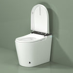 ZUN Compact Smart Toilet with Bidet Seat Built-in, Modern Tankless Design with 23.25" Depth, Open W2826P252047