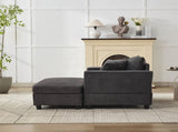 Chaise Lounge Chair Removable Storage Ottoman Accent Sofa Bed Upholstered Sleeper Couch Bed W1170P353053