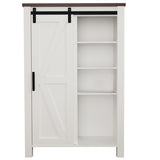 ZUN Shoe Storage Cabinet for Entryway,Bedroom,Flip Door Design Shoe Cabinet,White Finish W760P214395