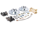 Deluxe Disc Brake Conversion Kit Drilled/Slotted Fits for Chevy Biscayne Bel Air Impala Nomad Del 04487761