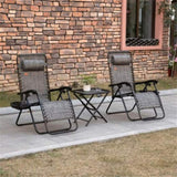 ZUN Folding Lounge Chairs / beach chair （Prohibited by WalMart） 97635013