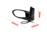 Driver Left Side Power Mirror Replacement for 2014-2017 Honda Odyssey LX 76250-TK8-A41 3PIN 00252187