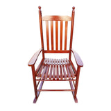 wooden porch rocker chair Brown W49528619