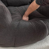 Bean Bag Chair with Filler, Bean Bag Sofa with Tufted Soft Stuffed Filling, Fluffy and Lazy Sofa, 00965958