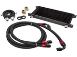 10 ROW AN 10 Universal Engine Oil Cooler Filter Adapter Kit New Black 01730643