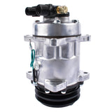 ZUN New Air Conditioning Compressor TM16 Shuttle Bus 12V with 2 Grooves Z0006398A 47510648