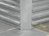 Raised Garden Bed,71" x 36" x 23", Silver 61034420