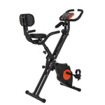 ZUN Home Folding Exercise Bike Black 91354164