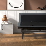 OS4 Black and Grey Queen Adjustable Bed Base With Head and Foot Position Adjustments B047P296279