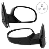 Pair Tow Mirrors Fit For 2007-2013 Chevy Silverado Sierra Power Heated Signal 35944316