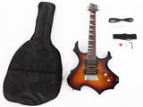 Flame Shaped Electric Guitar with 20W Electric Guitar Sound HSH Pickup 91224685
