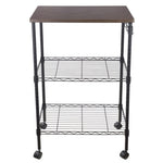 ZUN 3-Tier Kitchen Utility Cart 89585769