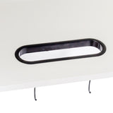 Bathroom Wall Cabinet with Adjustable Shelf, Towel Bar, 5 Hooks, Over The Toilet Storage Cabinet for W331P281277