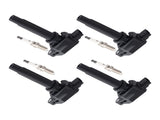 4X Ignition Coils & Iridium Plugs fit for Mazda 3 2.5L NA 2014-2022 12V PE0118100A 29708444