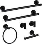 ZUN 6 件套不锈钢浴室毛巾架套装壁挂式 6 Piece Stainless Steel Bathroom Towel Rack Set Wall Mount 22987998