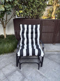 2 Pcs Set High Back Patio Chair Cushions, Tufted Rocking Chair Cushions, Adirondack Cushions for W419P298828