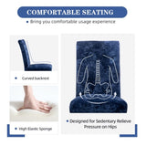 Set of 2 Modern Dining Chairs with Plush Velvet Upholstery, Sturdy Stainless Steel Legs & S-Shaped D772095825