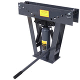 12 Ton Pipe Bender Manual Hydraulic, Piping Bending Exhaust Tube Fabric with 6 Dies, Adjustable W465P192111
