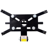 ZUN Folding Engine Stand 2000 LBS Capacity Motor Hoist 360 Degree Adjustable Mounting Head Dolly Mover 99540283