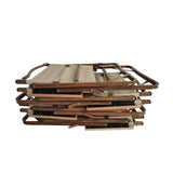 Comfy Foldable Portable Chair with Armrests Aluminium Frame, Travel Kermit Chair Easy to Fold W495107781