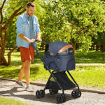 ZUN Dog Stroller /small animal cage/Pet cages （Prohibited by WalMart） 54480568