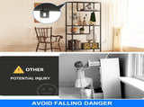 Modern Storage Shelf with 4 Compartments & Metal Legs, Freestanding Organizer,Book Display 75377514